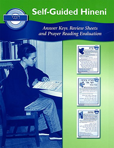 Self-Guided Hineni: Answer Keys, Review Sheets and Prayer Reading Evaluation (9780874417715) by Terry Kaye