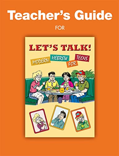9780874417838: Let's Talk! Modern Hebrew for Teens - Teachers Guide