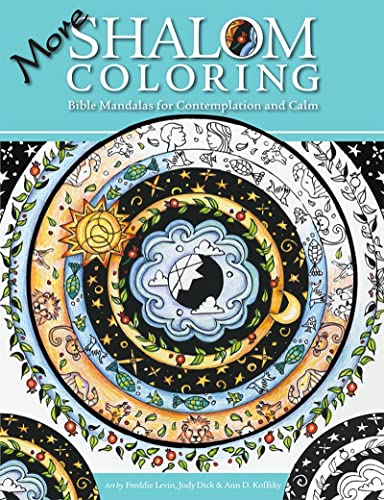 Imagen de archivo de More Shalom Coloring: Bible Designs for Contemplation and Calm a la venta por Revaluation Books