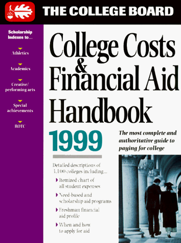 Stock image for College Costs & Financial Aid Handbook 1999 for sale by gigabooks