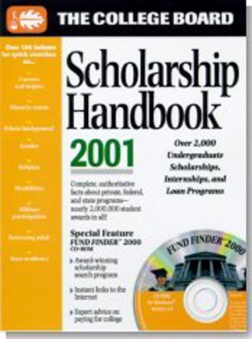 Beispielbild fr Scholarship Handbook, 2001 zum Verkauf von Books Puddle