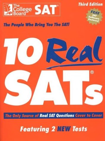 Imagen de archivo de 10 Real Sats, 3rd Edition with CDROM (College Board Official Study Guide for All SAT Subject Tests) a la venta por medimops