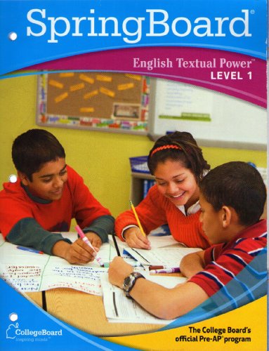 Stock image for English Textual Power Level 1 ; 9780874478556 ; 0874478553 for sale by APlus Textbooks