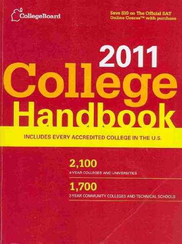 Stock image for The College Handbook 2011 for sale by Better World Books