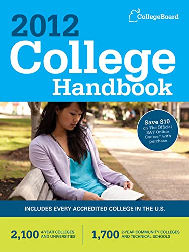 Imagen de archivo de College Handbook 2012 a la venta por Better World Books