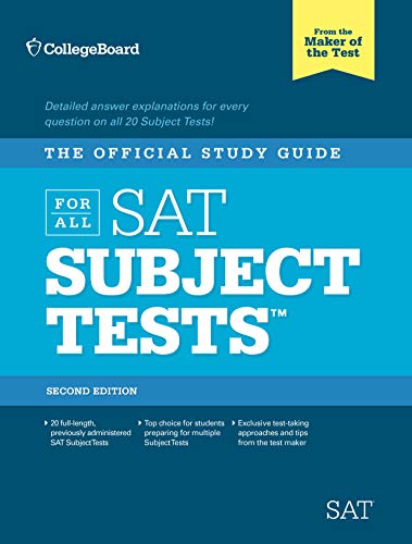 Beispielbild fr Official Study Guide For All SAT Subject Tests (College Board Official Study Guide for All SAT Subject Tests) zum Verkauf von WorldofBooks