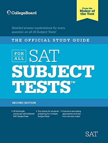 Imagen de archivo de The Official Study Guide for ALL SAT Subject Tests, 2nd Edition a la venta por SecondSale