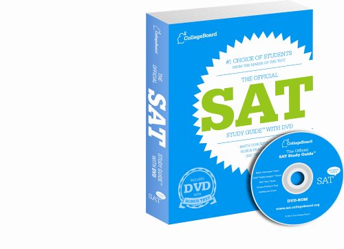 Imagen de archivo de The Official SAT Study Guide with DVD (College Board Official SAT Study Guide (W/DVD)) a la venta por medimops