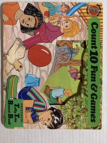 Stock image for COUNT 10 FUN & GAMES (PRESCHOOL TALLY TALE BOARD BOOK) for sale by Newsboy Books