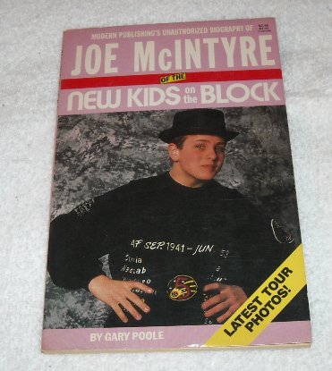 Stock image for Joe McIntyre (New Kids on the Block Series) for sale by Wonder Book