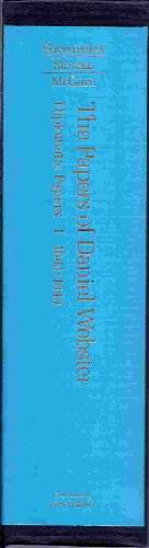 Imagen de archivo de The Papers of Daniel Webster: Diplomatic Papers: Volume 1, 1841-1843 a la venta por The Warm Springs Book Company