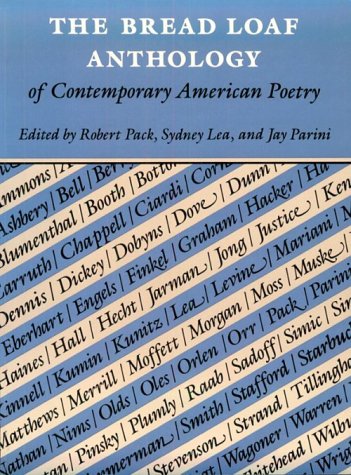 Imagen de archivo de The Bread Loaf Anthology of Contemporary American Poetry a la venta por Better World Books