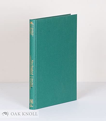 Stock image for New England: A Biliography of Its History; Volume Seven of Bibliographies of New England History for sale by Abstract Books