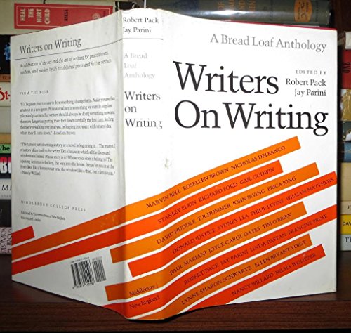 Imagen de archivo de Writers on Writing (Bread Loaf Anthology) a la venta por Wonder Book