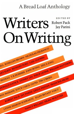 Stock image for Writers on Writing (Bread Loaf Anthology) for sale by Wonder Book