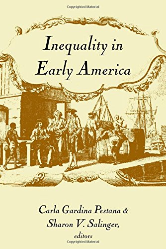 Beispielbild fr Inequality in Early America zum Verkauf von N. Fagin Books