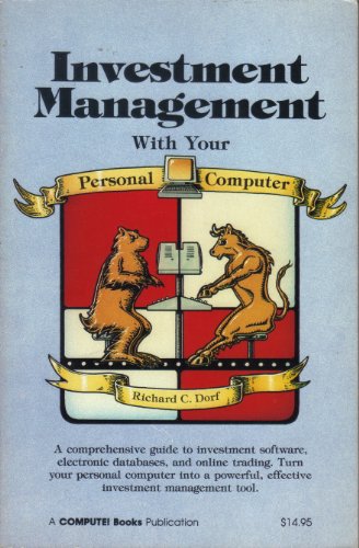Stock image for Investment management with your personal computer for sale by Wonder Book