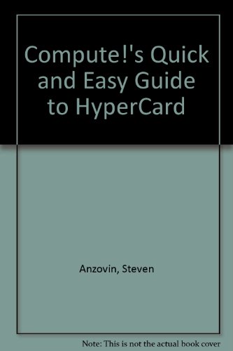 Immagine dell'editore per Compute!'s quick & easy guide to HyperCard venduto da Wonder Book