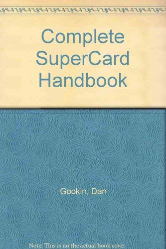 Beispielbild fr The Complete Supercard Handbook zum Verkauf von Wonder Book