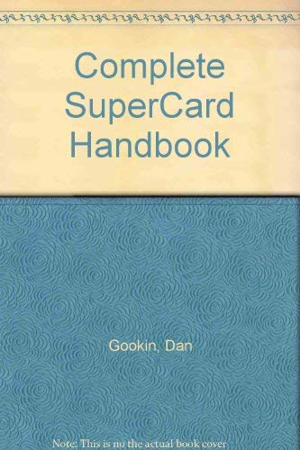 9780874551983: Complete SuperCard Handbook
