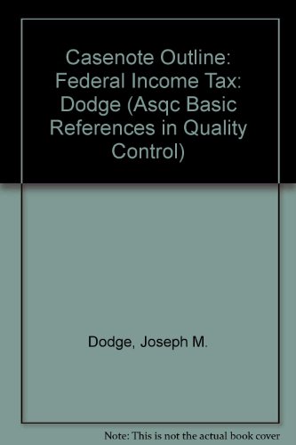 Stock image for Federal Income Taxation (Casenote Legal Briefs) for sale by HPB-Red