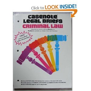 Casenote Legal Briefs: Criminal Law/Dressler (9780874572094) by Joshua Dressler; Casenotes Publishing Company