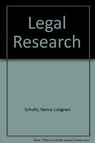 Stock image for Legal Research for sale by HPB-Red