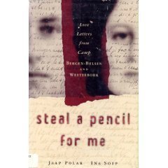 Beispielbild fr Steal a Pencil for Me zum Verkauf von Books From California