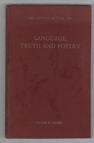 Beispielbild fr Language, Truth and Poetry zum Verkauf von Better World Books