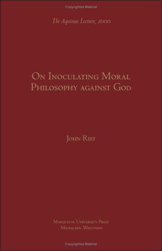 Stock image for On Inoculating Moral Philosophy Against God for sale by Better World Books