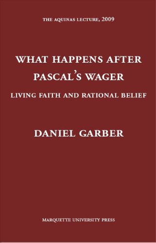 Imagen de archivo de What Happens after Pascal's Wager : Living Faith and Rational Belief a la venta por Better World Books