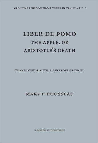 Stock image for The Apple or Aristotle's Death (De Pomo Sive De Morte Aristitilis) for sale by GF Books, Inc.