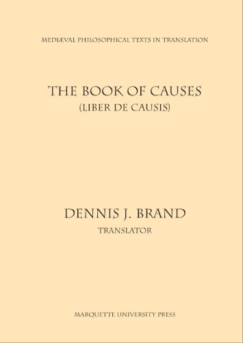 9780874622256: Book of Causes: Liber De Causis (English and Latin Edition)