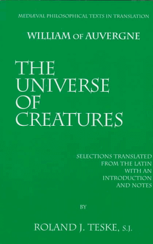 9780874622386: The Universe of Creatures: No. 15 (Medieval Philosophical Texts in Translation)