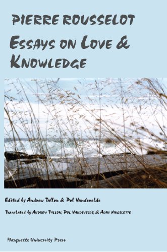 Beispielbild fr Essays on Love and Knowledge (Marquette Studies in Philosophy) zum Verkauf von GF Books, Inc.