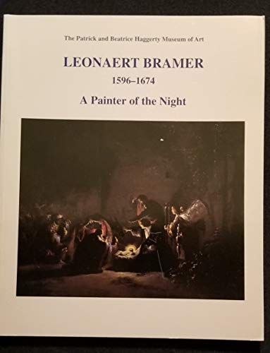 9780874629088: Leonaert Bramer, 1596-167: a Painter of the Night