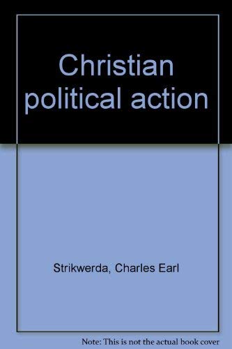 Imagen de archivo de Christian political action a la venta por Redux Books
