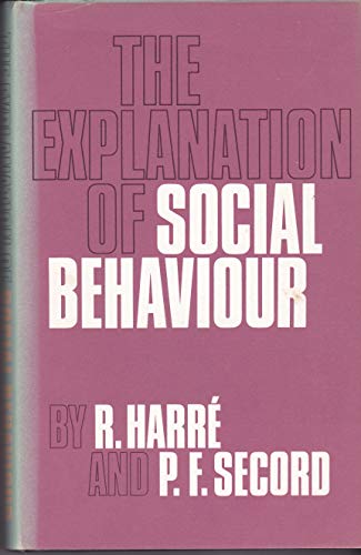9780874710847: The Explanation of Social Behaviour