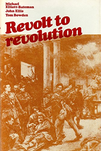 9780874714487: Revolt to Revolution: Studies in the 19th and 20th Century European