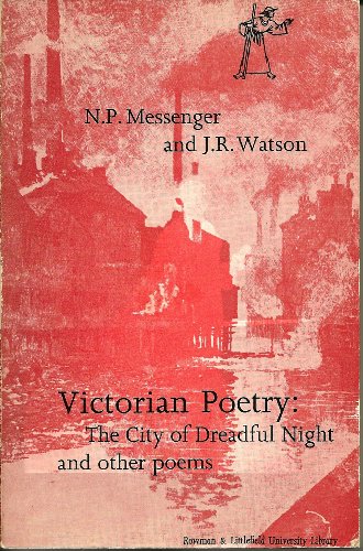 Beispielbild fr Victorian Poetry: The City of Dreadful Night & Other Poems zum Verkauf von GloryBe Books & Ephemera, LLC