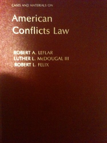 Stock image for American Conflicts Law: Cases & Materials for sale by Mispah books