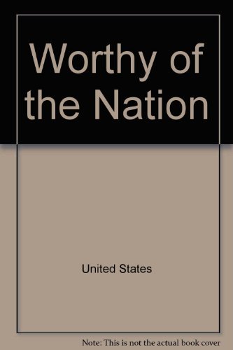 Beispielbild fr Worthy of the Nation: The History of Planning for the National Capital zum Verkauf von Book Bear