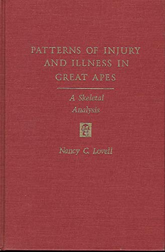Beispielbild fr Patterns of Injury and Illness in Great Apes: A Skeletal Analysis zum Verkauf von Alphaville Books, Inc.