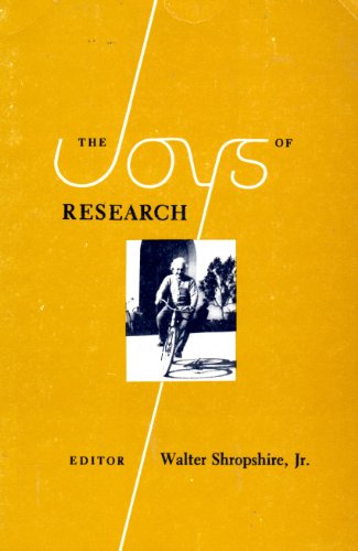 Stock image for JOYS OF RESEARCH PB for sale by Wonder Book