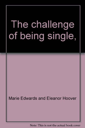 Imagen de archivo de The challenge of being single, a la venta por ZBK Books