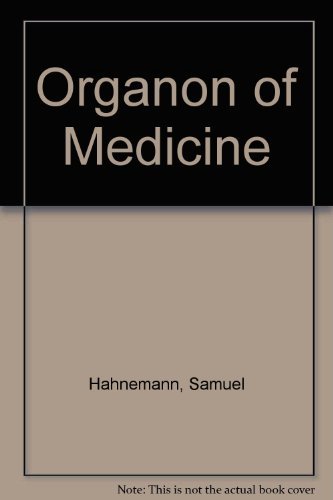 Beispielbild fr Organon of Medicine (English and German Edition) zum Verkauf von HPB-Emerald