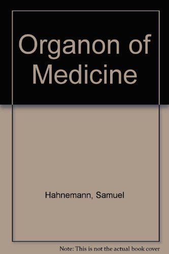 Imagen de archivo de Organon of Medicine (English and German Edition) a la venta por HPB-Emerald