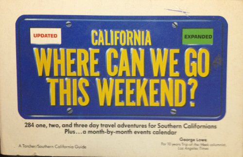 Stock image for Where Can We Go This Weekend? for sale by Archives Books inc.