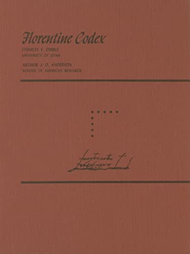 9780874800067: Florentine Codex: Volume 9: Book 9: The Merchants