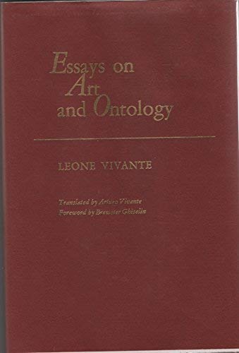 9780874801002: Essays on art and ontology